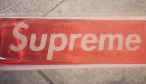 My Supreme New York sticker