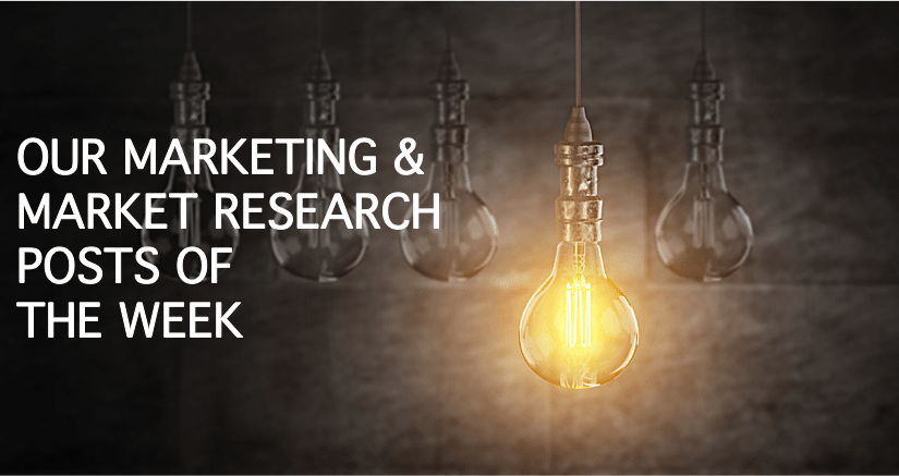 Market Research Posts of the Week